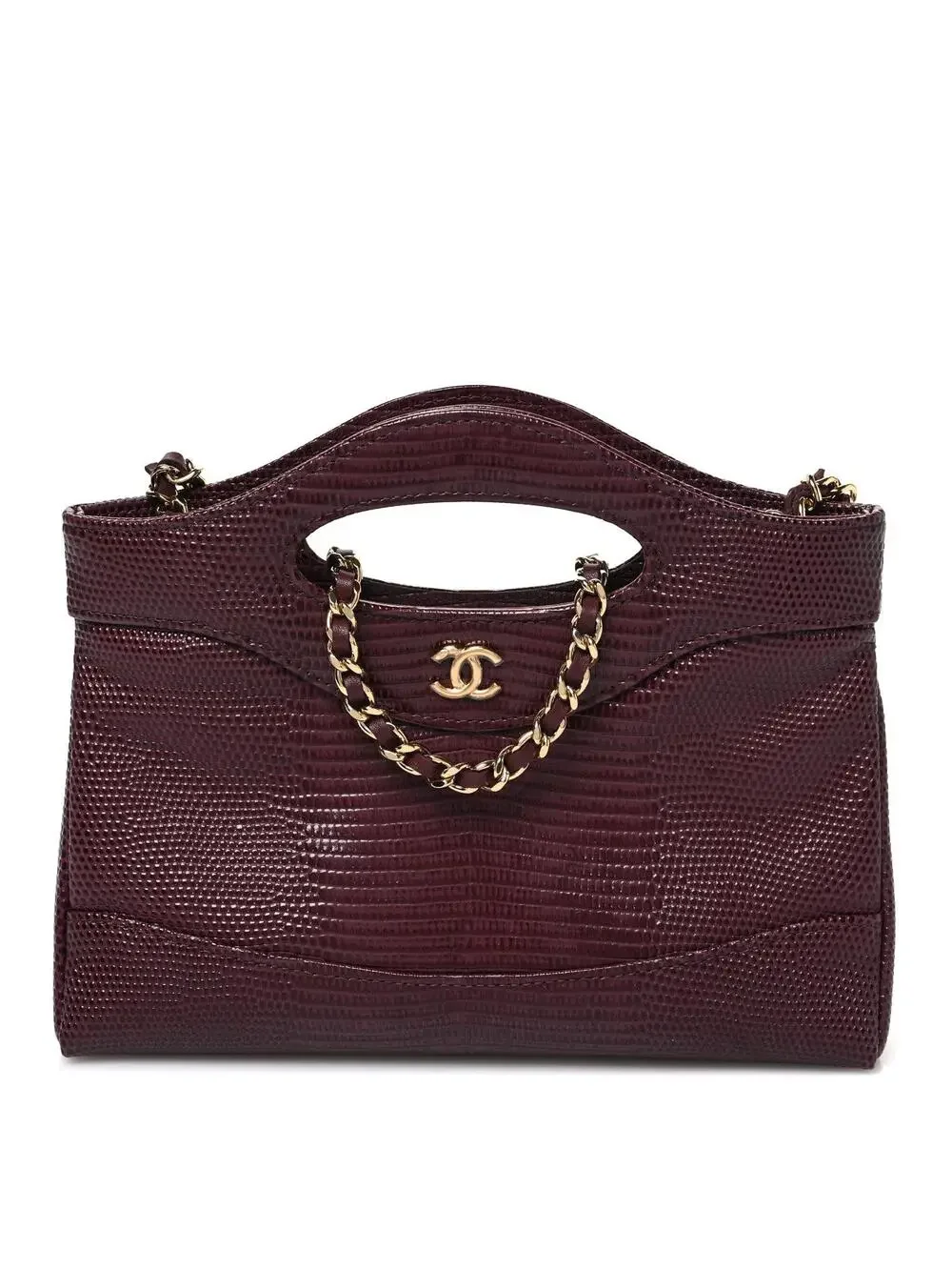 Chanel Lizard Embossed Calfskin Quilted #338434C69B